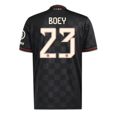 Bayern Munich Sacha Boey #23 Rezervni Dres 2025-26 Kratak Rukav Bayern Munich Sacha Boey #23 Rezervni Dres 2025-26 Kratak Rukav
